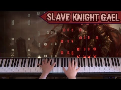 Dark Souls III Slave Knight Gael On Piano 