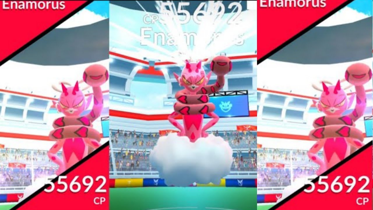 How to raid🤯 New Enamorus pokemon in pokemon go