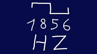 1856 hz square