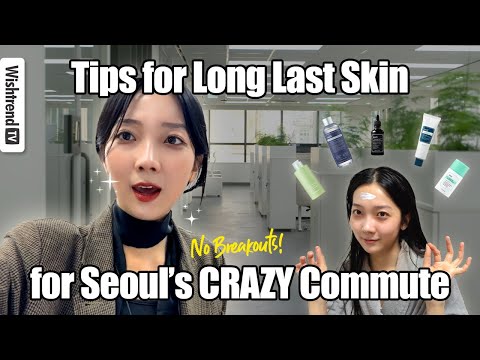 Korean Skincare Routine for That Commute-Ready Glow! ✨ | Secrets to Stay Fresh All Day 😎