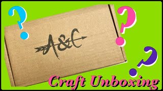 Unboxing My First Adults & Crafts Crate Subscription