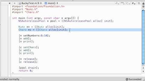Objective C Programming Tutorial - 40 - Running a Polymorphic Program