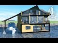 Strangely Satisfying CG Animations of Floating Homes | My Floating Home