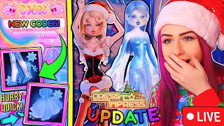 new code in dress to impress winter update DRESS TO IMPRESS NEW WINTER UPDATE (2 NEW CODES 1 SECRET ITEM)