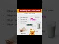 Clear Skin Remedy | 100% Natural DIY Face Pack for Glowing Skin #healthyeating #health #skincare