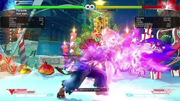 Akuma Combo Crush Counter s HK V Trigger STREET FIGHTER V S2