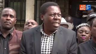 It Doesnt Add Up Opposition Poke Holes Into Jirongo Accident, Demand Speedy Investigation