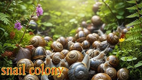 A Walk with the Snails! The Slowpoke That