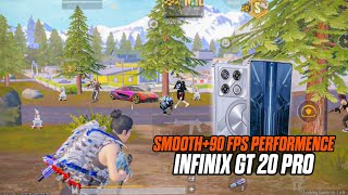 SMOOTH + 90FPS PERFORMANCE •💥 INFINIX GT 20 PRO •😍BEST GAMING DEVICE FOR BGMI