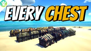Every Treasure Chest in Sea of Thieves (2019)