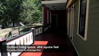 The restored Van Swearingen House