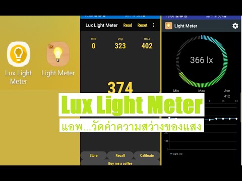 วีดีโอ: วิธีวัดความสว่าง
