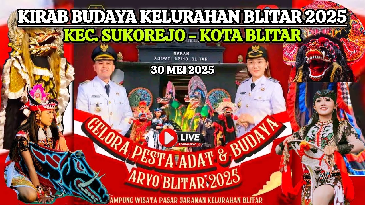 🔴 LIVE KARNAVAL KELURAHAN BLITAR 2025 || PART 1