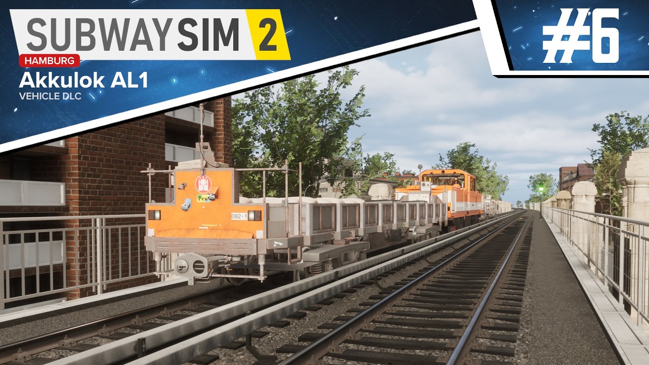 SubwaySim 2 🚋 #5 - Interessante Zugzusammenstellung! 😮 | Akkulok AL1 DLC