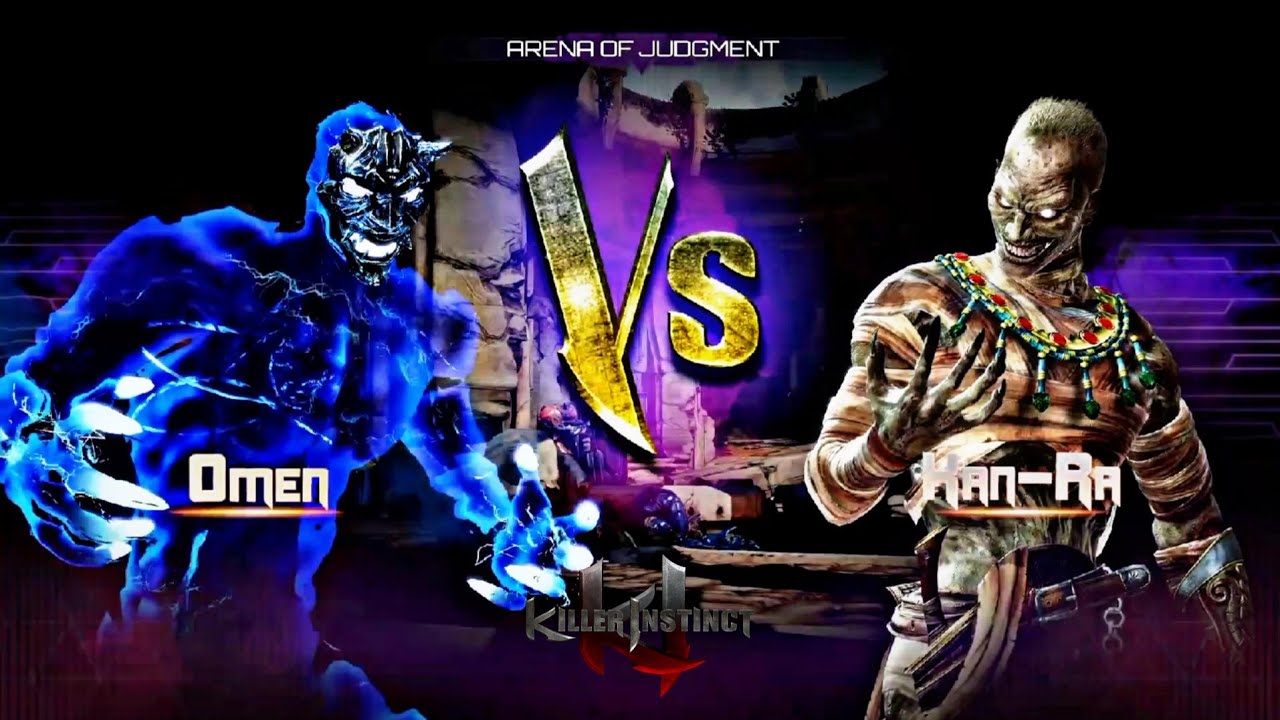 KILLER INSTINCT - Omen Vs. Kan-Ra | CPU vs CPU Very Hard | [1440p60 | XSX]