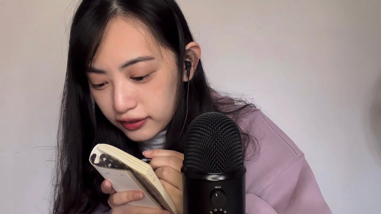 ASMR | 鉛筆寫字沙沙沙的療癒聲📝