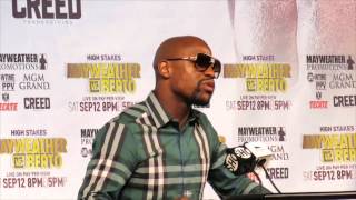 Andre Berto Underweight For Floyd Mayweather Fight?