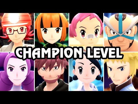 Pokemon Brilliant Diamond and Shining Pearl Gym Leaders, Elite Four, and  Cynthia Teams