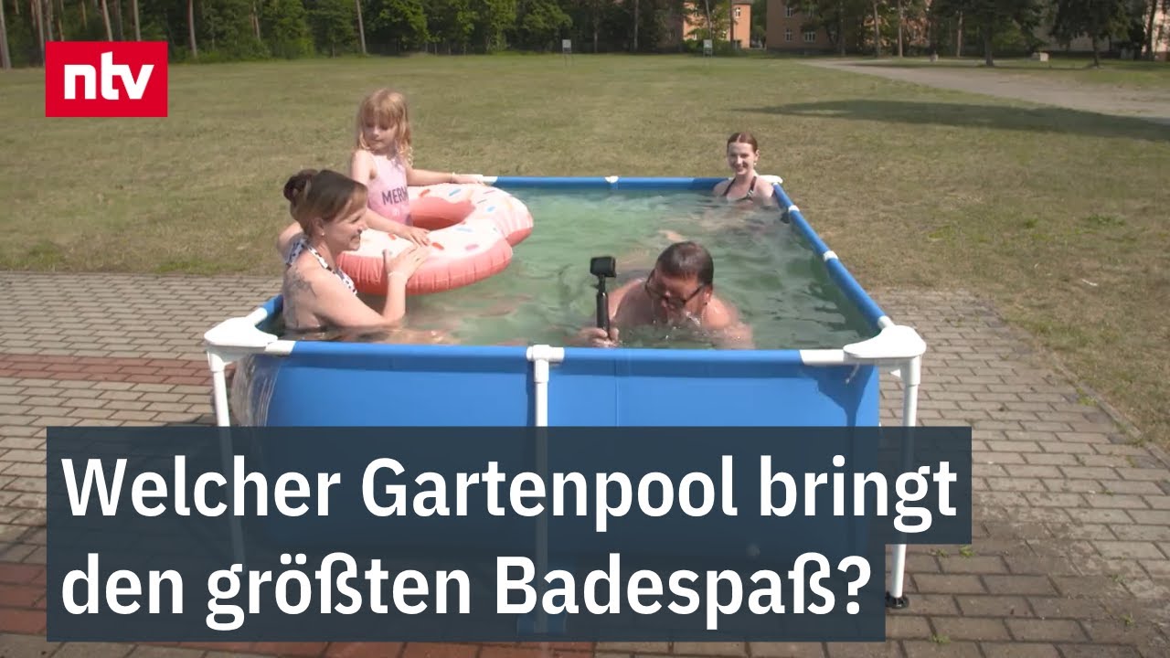 Welches Schwimmbecken bringt den größten Badespaß? - Gartenpool-Test 2025