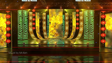 Visual Led Tết - Video Background Tết