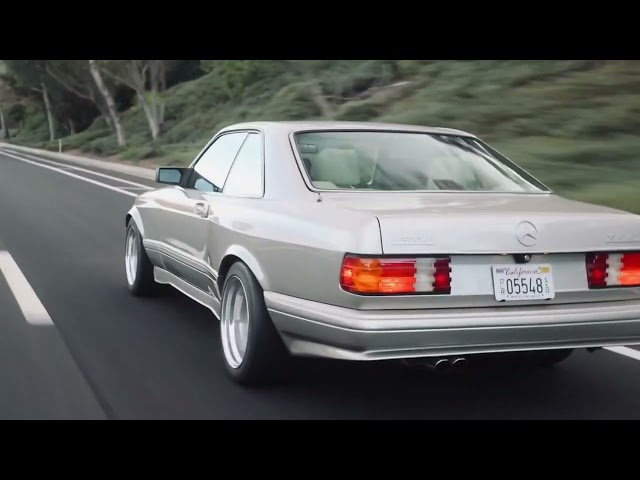 Widebody 1990 Mercedes-Benz 560SEC 6-Speed by Bespoke for sale on