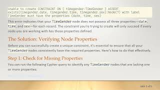 How To Create A Unique Constraint On Multiple Properties In Neo4J