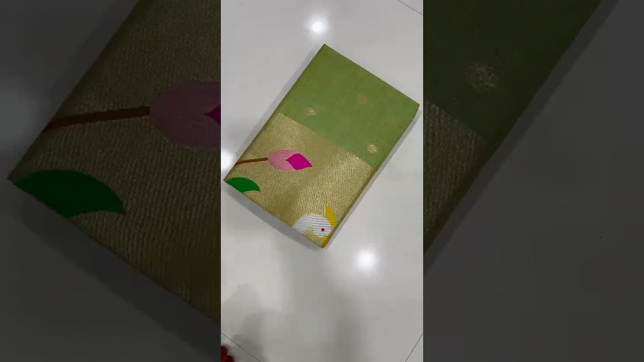 Pure Soft Muga Cotton Rajhans Paithani Saree