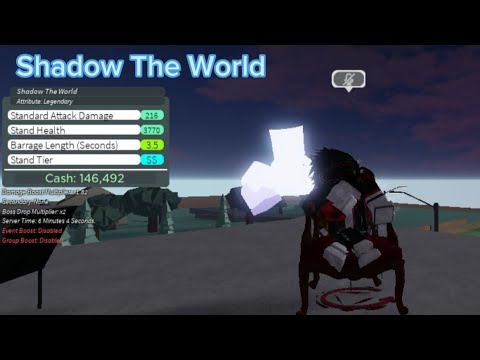 รีวิวสแตน + วิธีทำ Shadow The World Legendary | Stand Upright ...