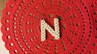 Boncuktan Harf Yapımıboncuktan N Harfi Yapımımaking Letters From Beadsmaking Letter N From Beads