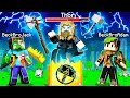 Opening LUCKY BLOCKS to get GOD SUPERHEROS in MINECRAFT!