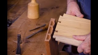 Halfblind Dovetails for Drawers with James Huggett