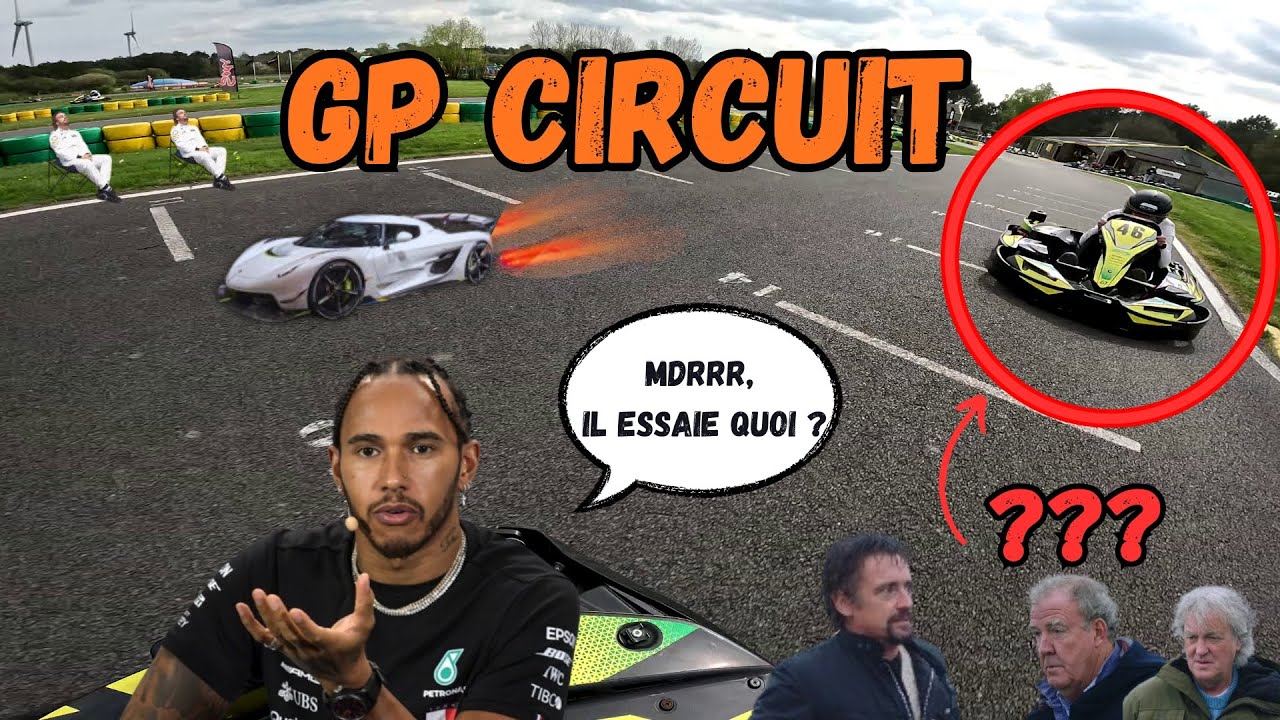 KARTING GP CIRCUIT LAMBALLE | Il se ridiculise en essayant de me suivre...| 46.506