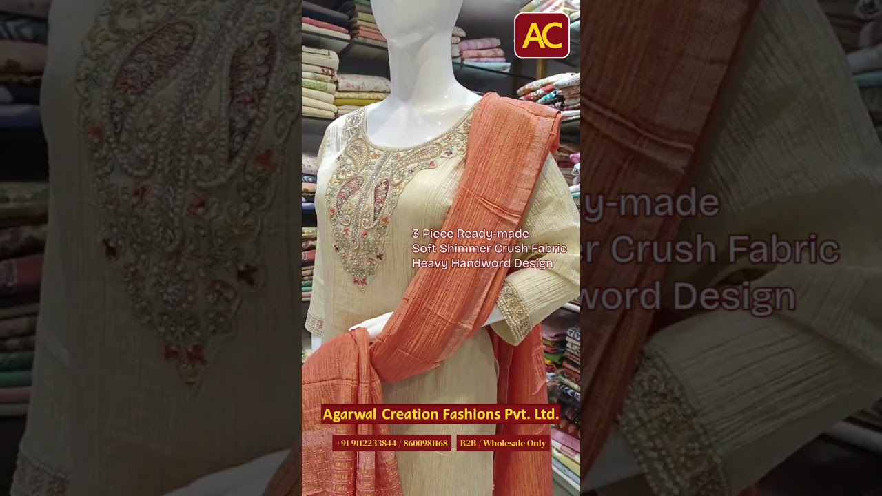 ✨ Sofy Shimmer Crush 3 Piece Ready to Wear Collection ✨