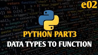 Python Tutorial part 3 e02 Containers Datatype /bright tech