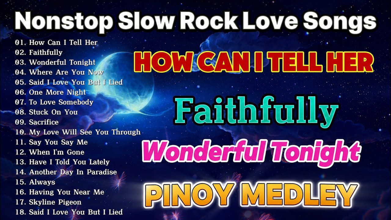 Slow Rock Love Songs Collection 70s 80s 90s | Nonstop Slow Rock Pinoy ...