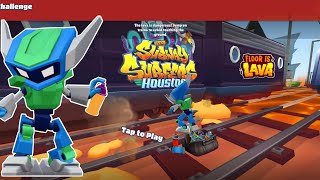 Floor is Lava Challenge 🌋 in Houston with Captain Flash Subway Surfers World Tour Underwater 2024