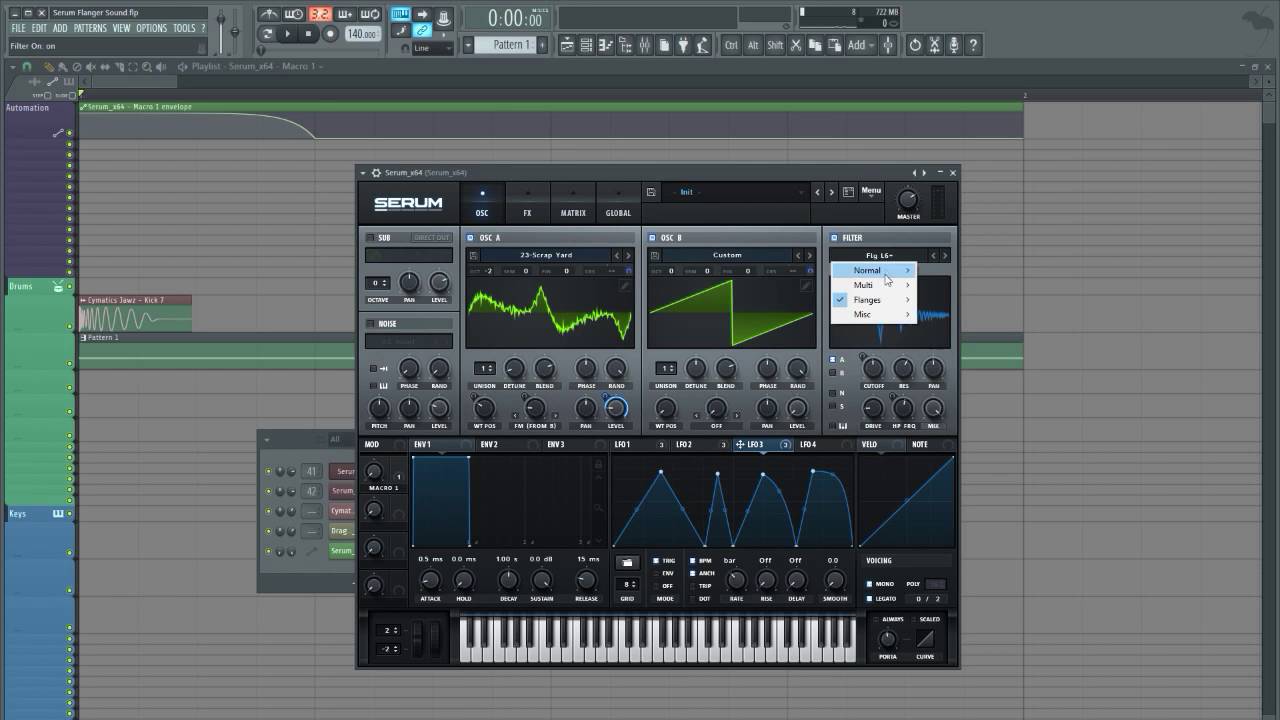 Serum Flanger Dubstep Bass [Sancus]