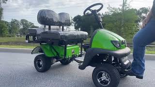 Collapsible feature - Cricket Mini Golf Cart