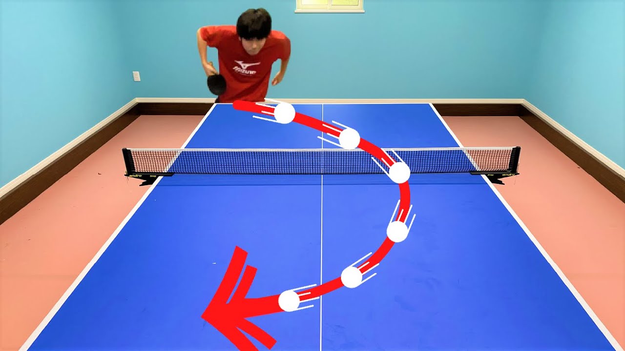 最もダブルス専用の必殺サーブ ｜フォアサーブ【卓球知恵袋】横回転サーブ編