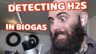 how to find hydrogen sulfide in biogas