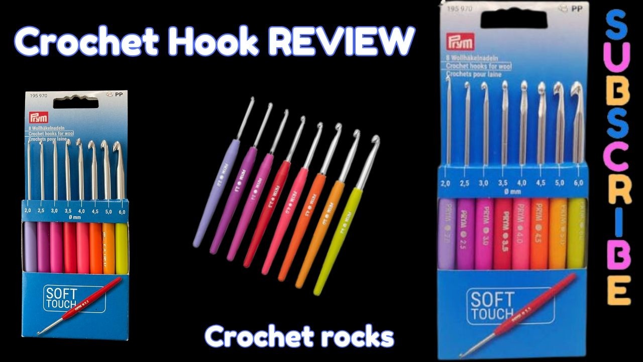 🧶 Prym Soft Touch Crochet Hook Review How Did They Perform With Difficult Yarns #crochet