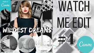Watch me edit #4 Simple complex (Basics) (Begginers) (Canva) (PC) (Free)