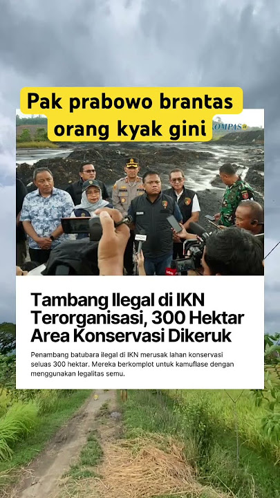 Pak presiden brantas orang kayak gini
