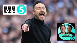 "DE ZERBI COMING IN HAS BEEN REALLY POSITIVE!" INTERVIEW ON BBC RADIO 5 LIVE Aston Villa v Tottenham