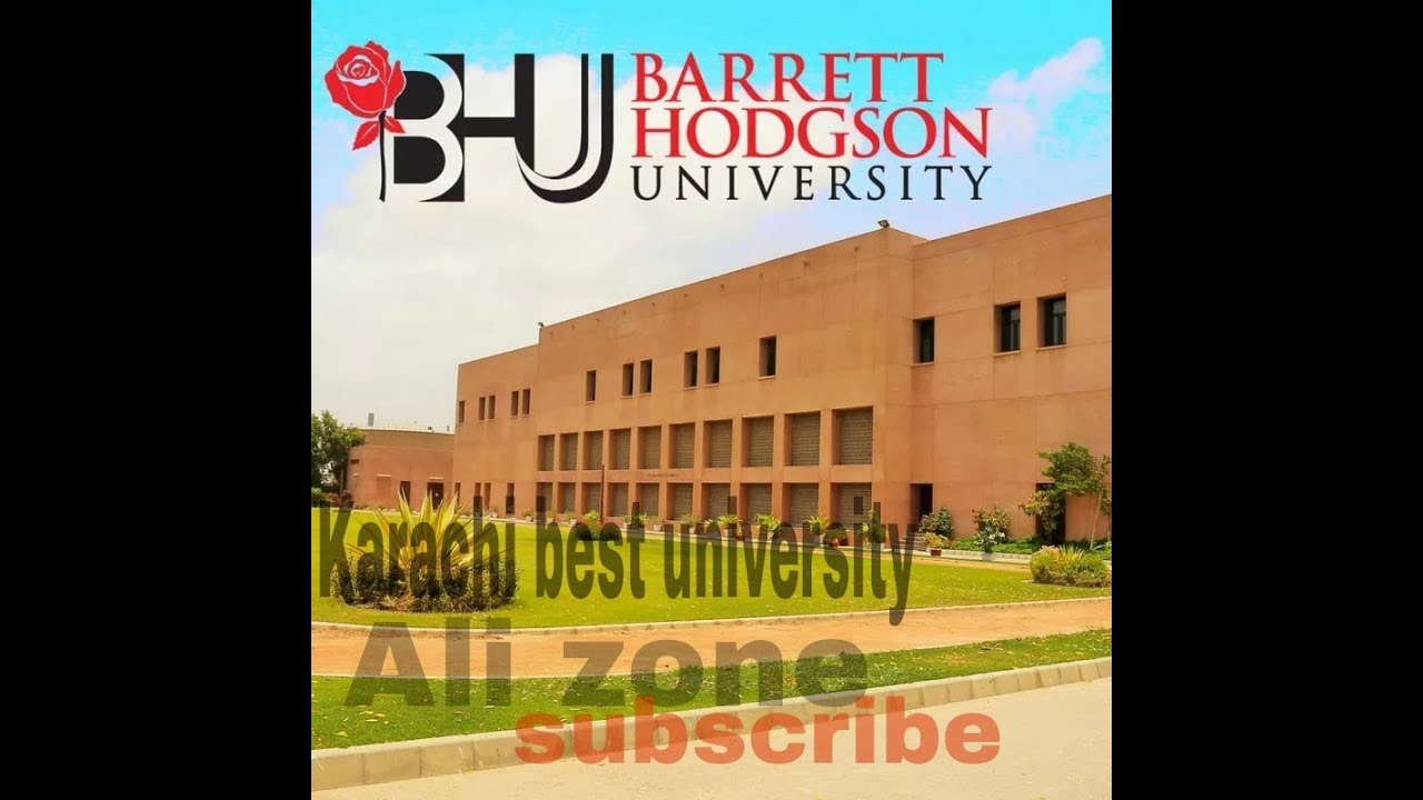 Barrett Hodgson University | The salim Habib campus | Ali Zone | Karachi