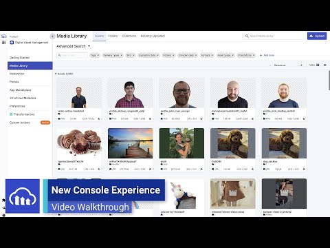 First Look: Cloudinary's New 2022 Console Experience