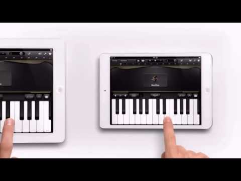 아이패드와 아이패드 미니를 통한 피아노 합주 Apple IPad Mini Piano 