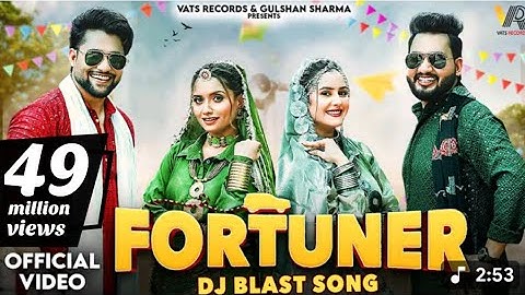 Fortuner (Official Video) Gulshan Music Jaat Nia Ruchika Jangid New Haryanvi Songs 2025 91Days Incom