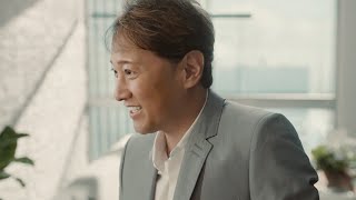 中居正広、約4年ぶりCM出演もまさかの脇役!?　劇団ひとりの主役の座を狙う不穏な動きも　ソフトバンク新CM「チチンペイペイ 劇団来日」編