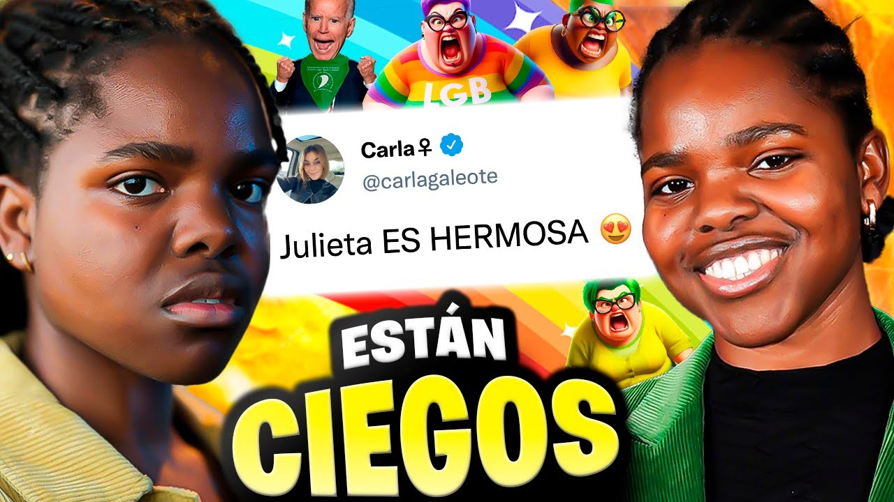 Progres creen que la JULIETA AFRO Y BlG0TUDA es HERMOSA 🤣 Romeo ...